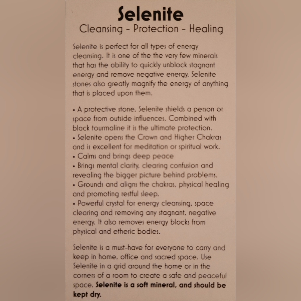 Selenite stand - Picture 5 of 8